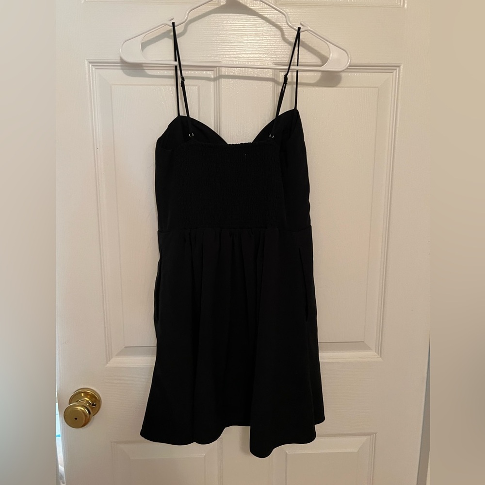 Abercrombie & Fitch black dress, with pockets